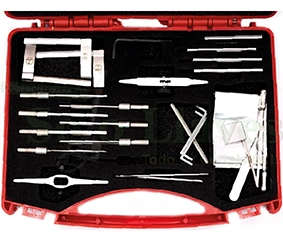 ganzua de impresion estuche naranja