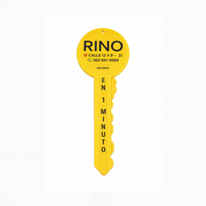 llave mostrario exhibicion rino / puntos