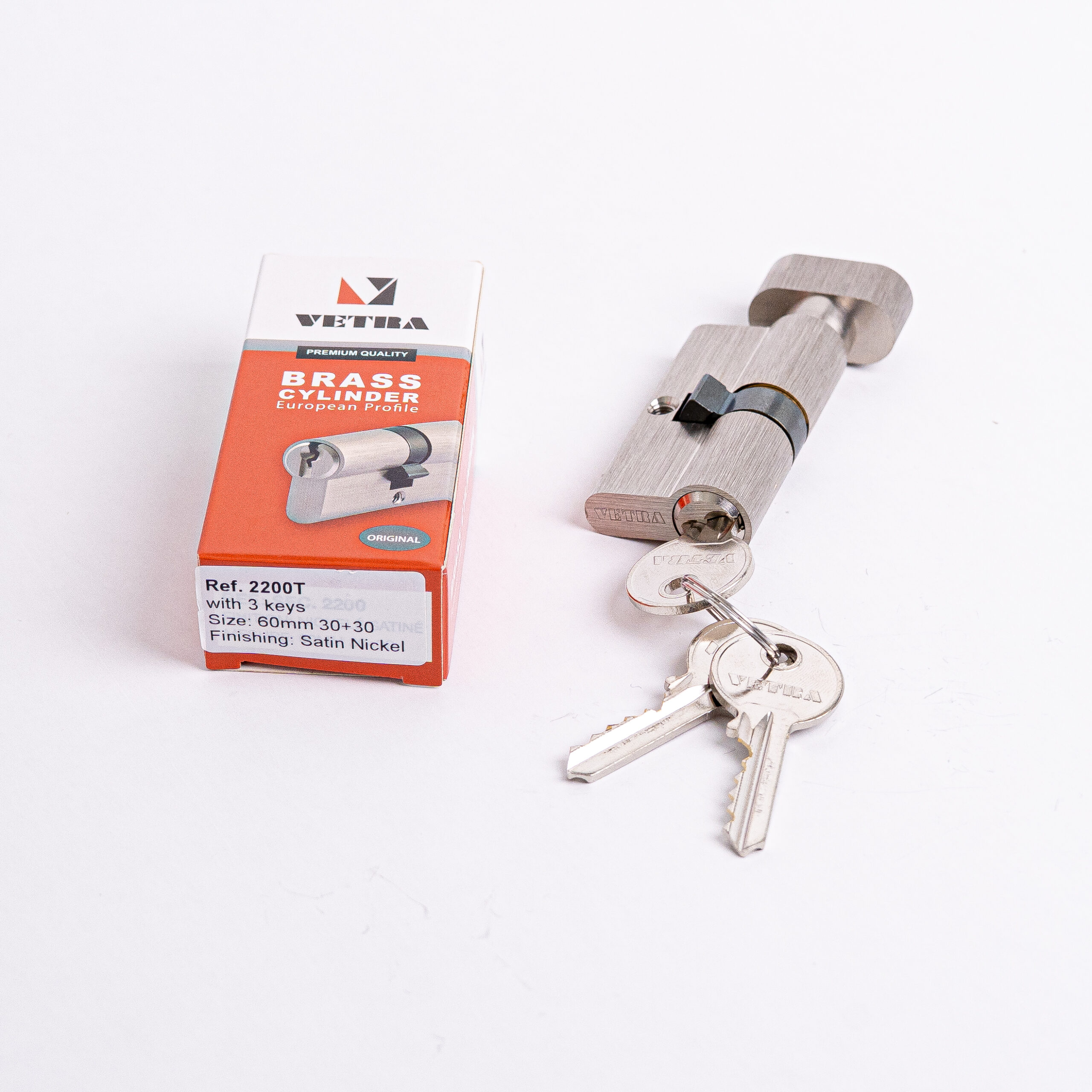 cilindro vetra 60mm ll m 3 llaves normales s/n 2200t cilindro vetra 60mm ll m 3 llaves normales s/n 2200t