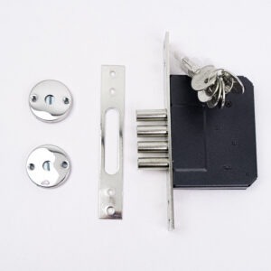 cerradura vetra 9894 embutir 4 bulones / 5 llaves tetra / 50mm niquelada