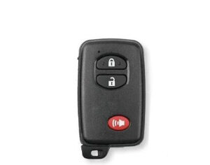 carcasa g toyota smart 2botones + panic negro